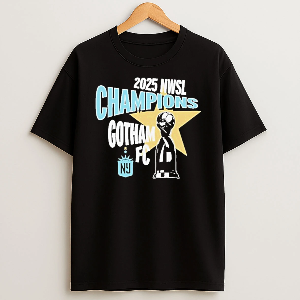 Gotham Fc 2025 Nwsl Champions Trophy Tshirt Hoodie