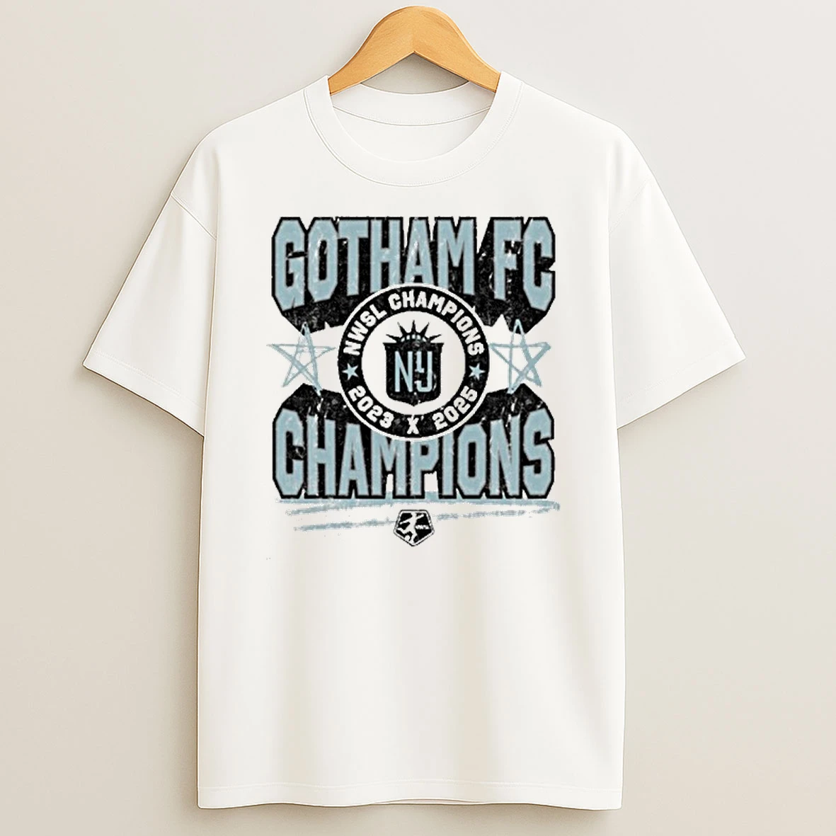 Gotham Fc Nwsl Champions 2023 2025 Tshirt Hoodie