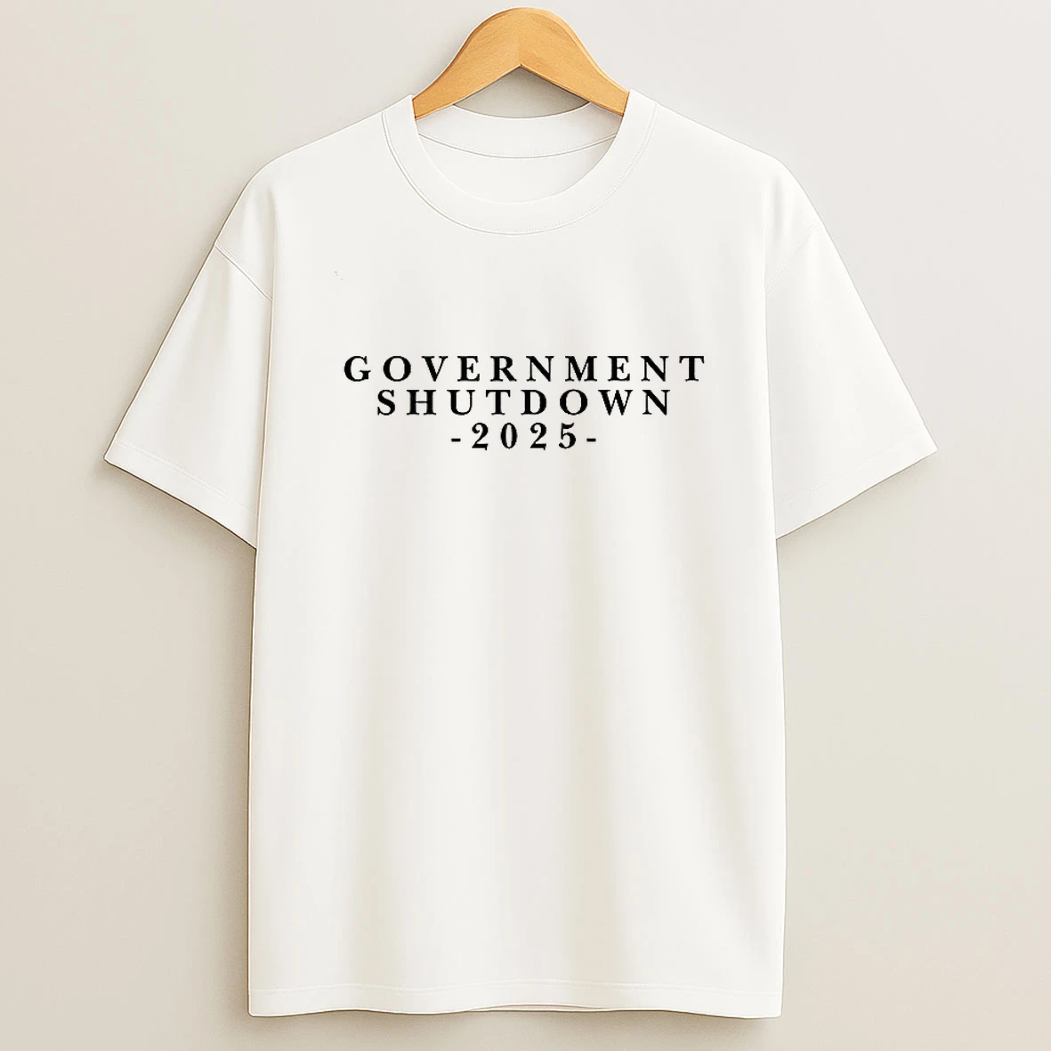 Government Shutdown 2025 Political Tshirt Hoodie