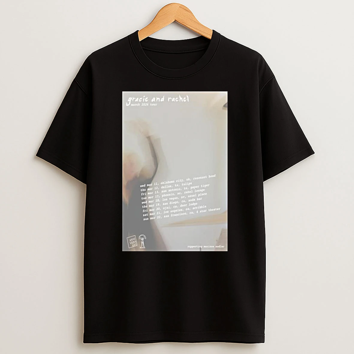 Gracie And Rachel March 2026 Tour Tshirt Hoodie