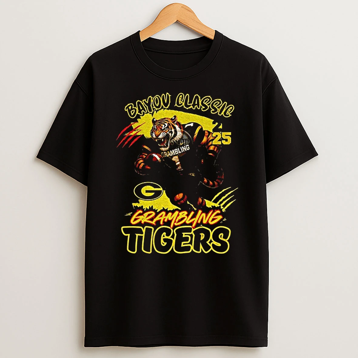 Grambling State Tigers Football Bayou Classic 2025 Png Tshirt Hoodie