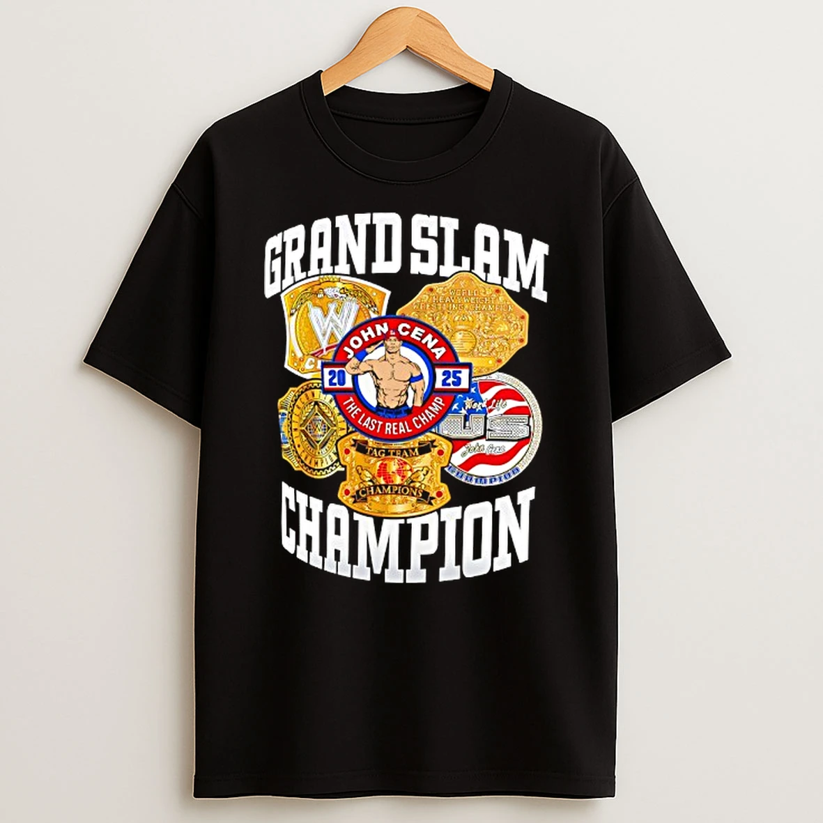 Grand Slam Champion John Cena 2025 Tshirt Hoodie