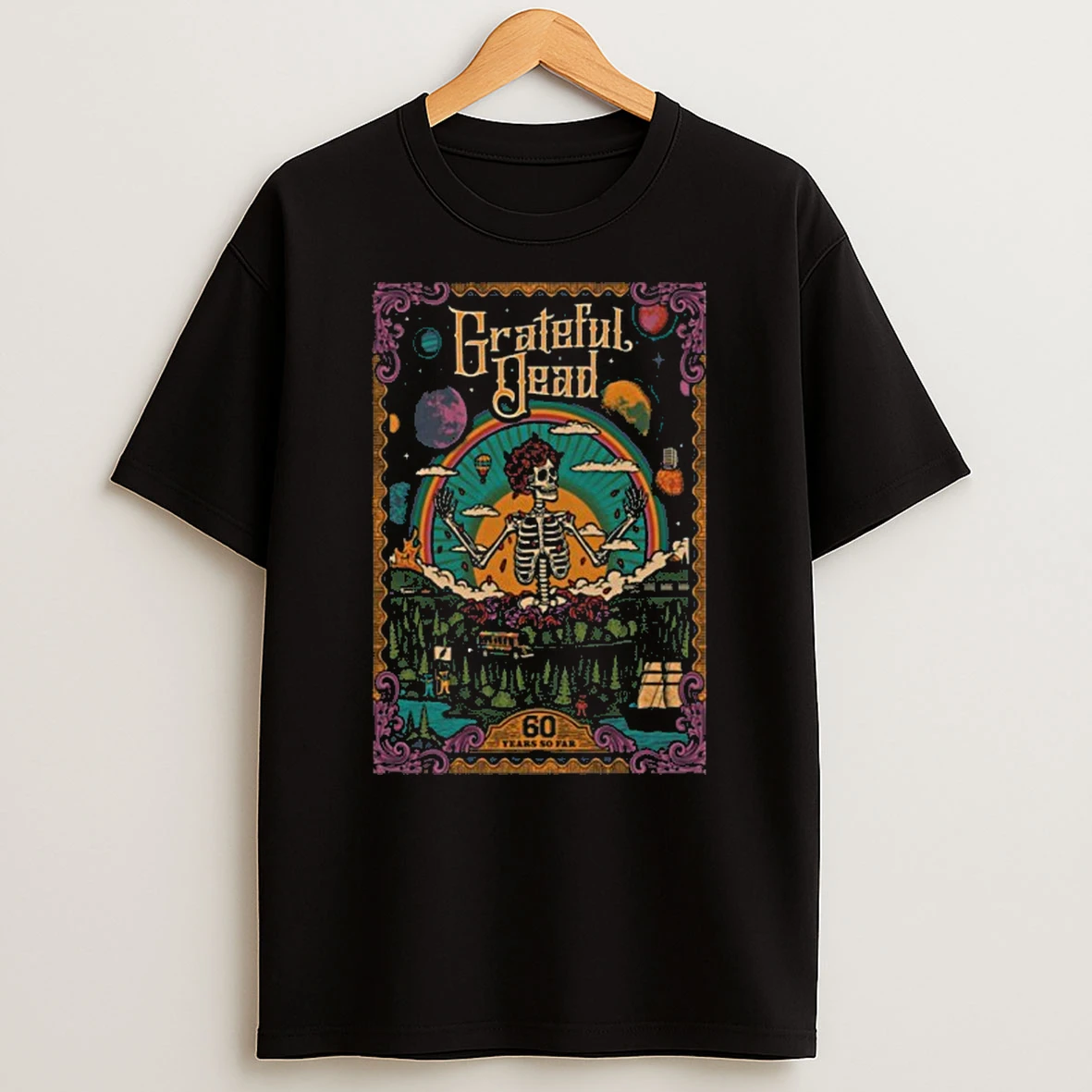 Grateful Dead 60 Years So Far 2025 Tshirt Hoodie
