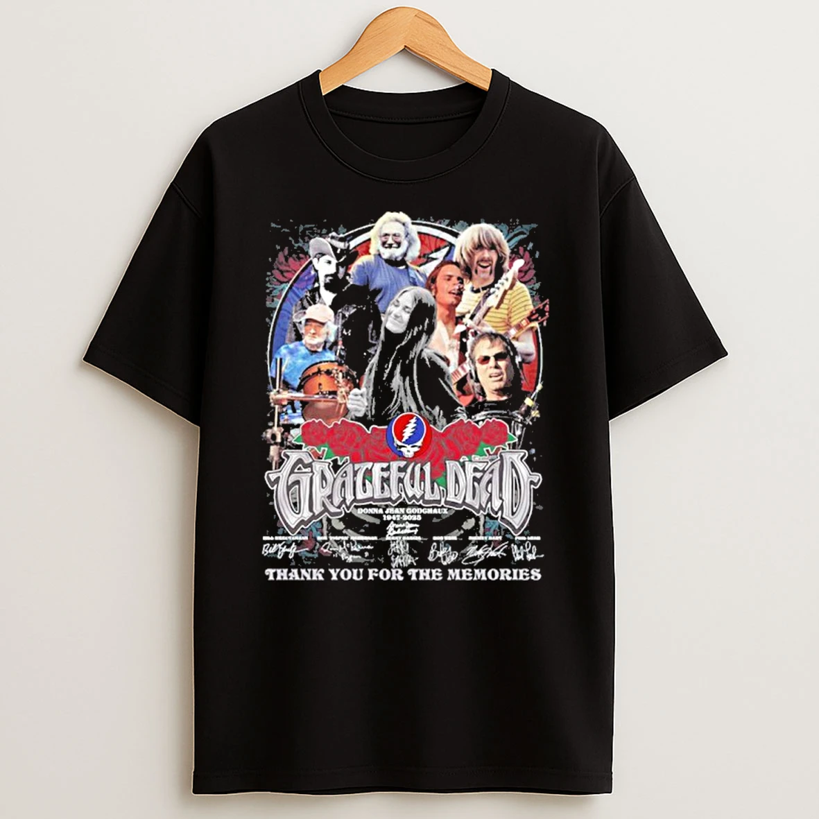 Grateful Dead Donna Jean Godchaux 1947 2025 Thank You For The Memories Tshirt Hoodie