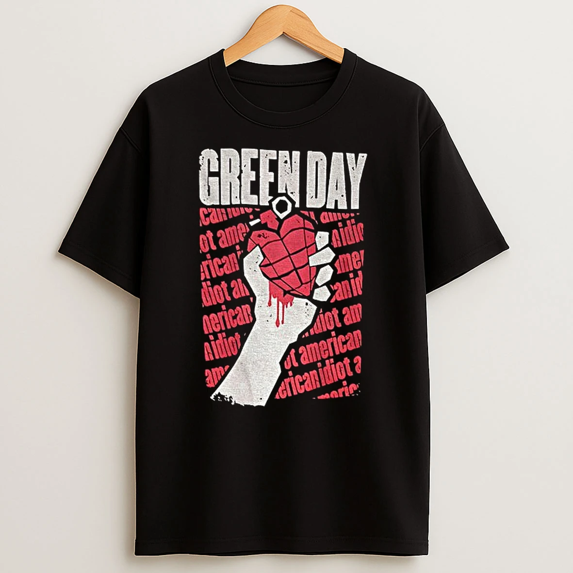 Green Day American Idiot Logo Tshirt Hoodie