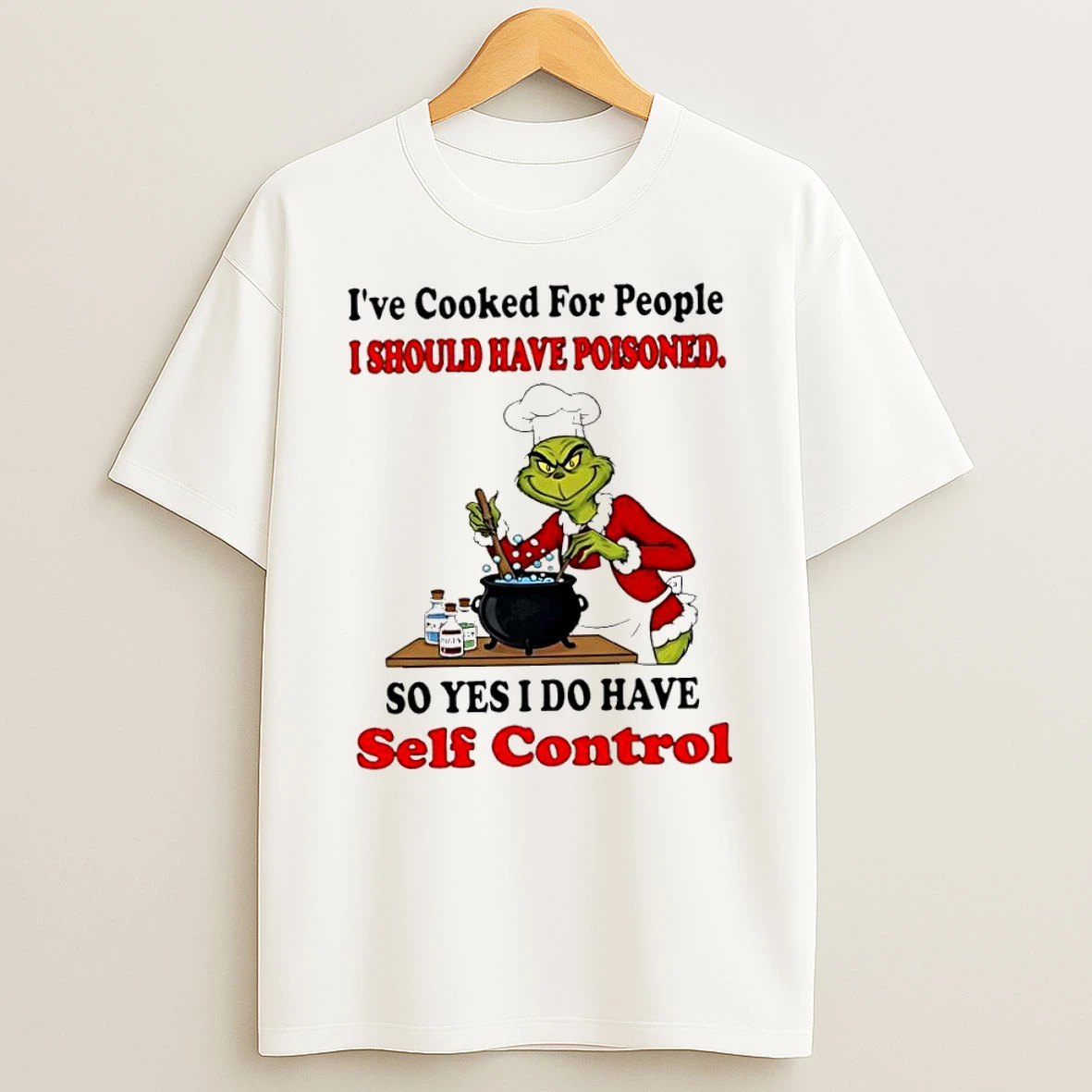 Grinch Christmas Ive Cooked For People I Should Have Poisoned Tshirt Hoodie