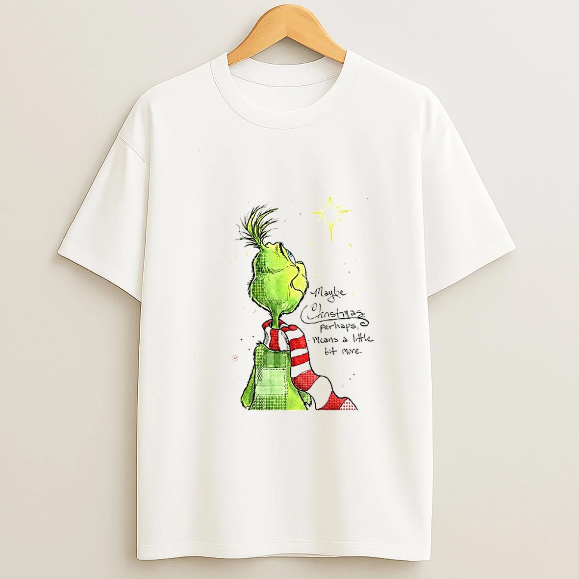 Grinch Christmas Maybe Christmas Doesnt Come From A Store Tshirt Hoodie
