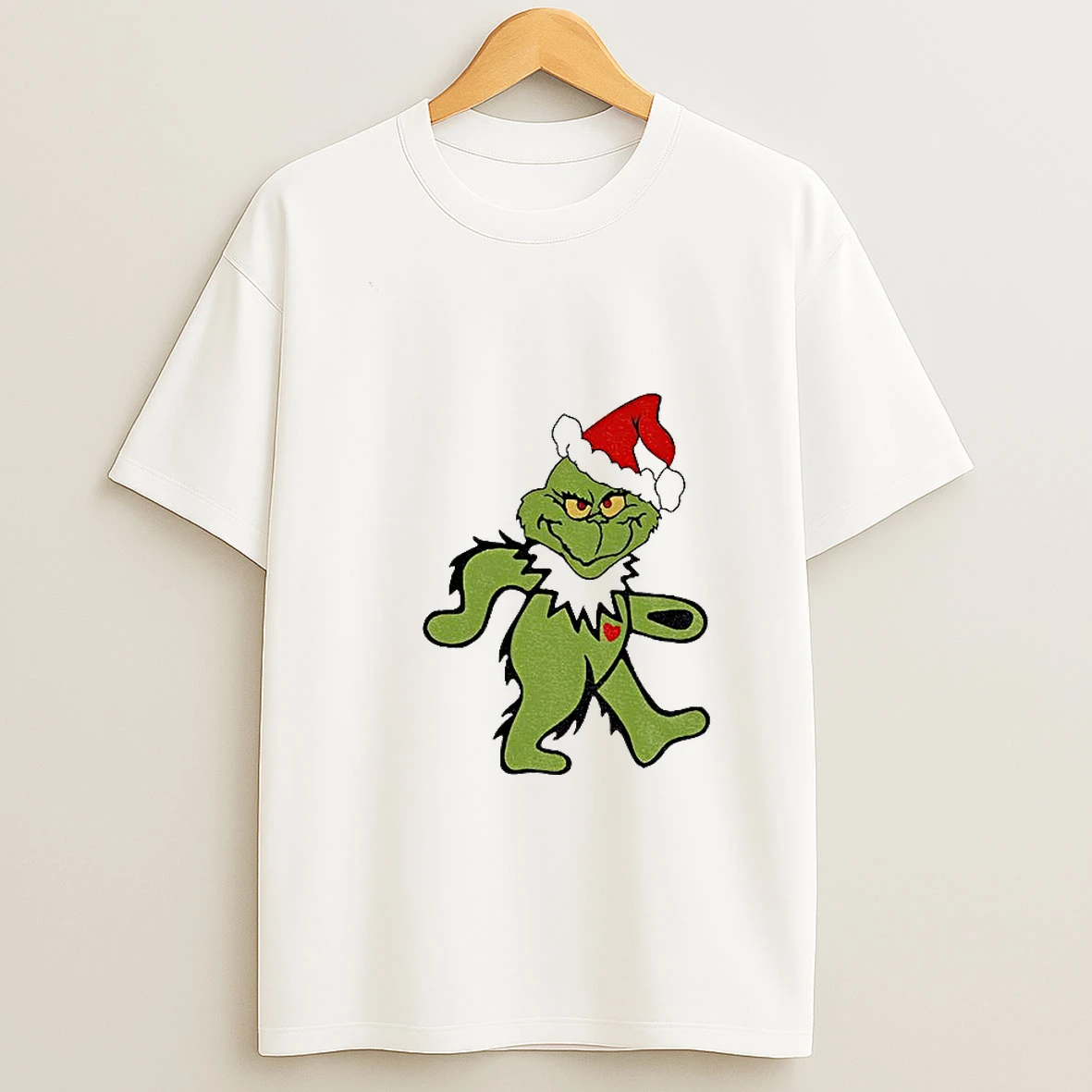 Grinch Grateful Dead Dancing Bears Gildan Merry Christmas Tshirt Hoodie