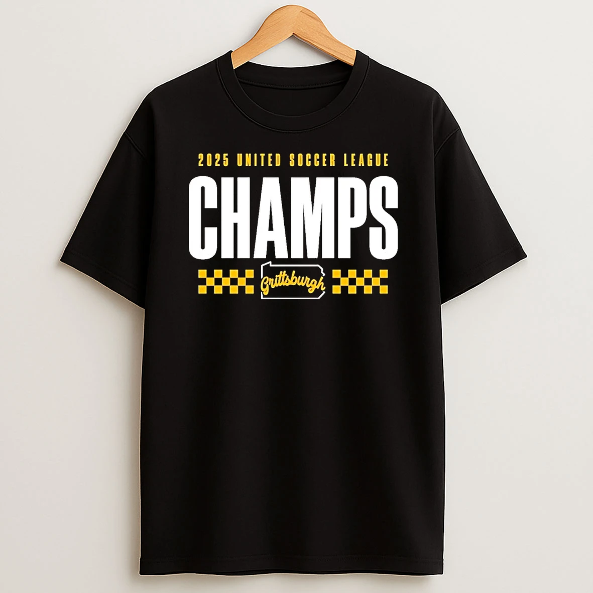 Grittsburgh 2025 Usl Champs Tshirt Hoodie