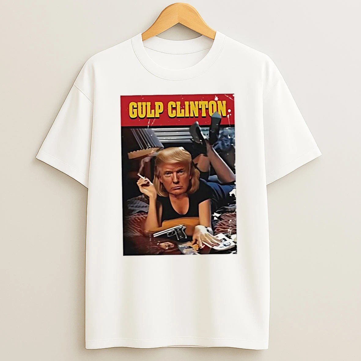 Gulp Clinton Trump And Epstein Tshirt Hoodie