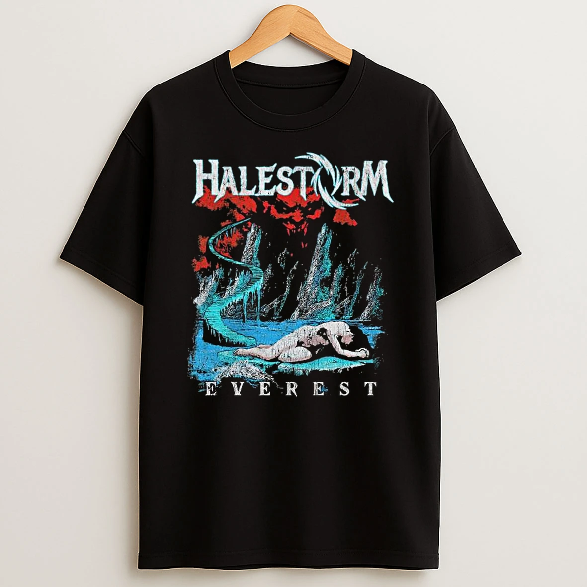 Halestorm Distressed Everest Tshirt Hoodie