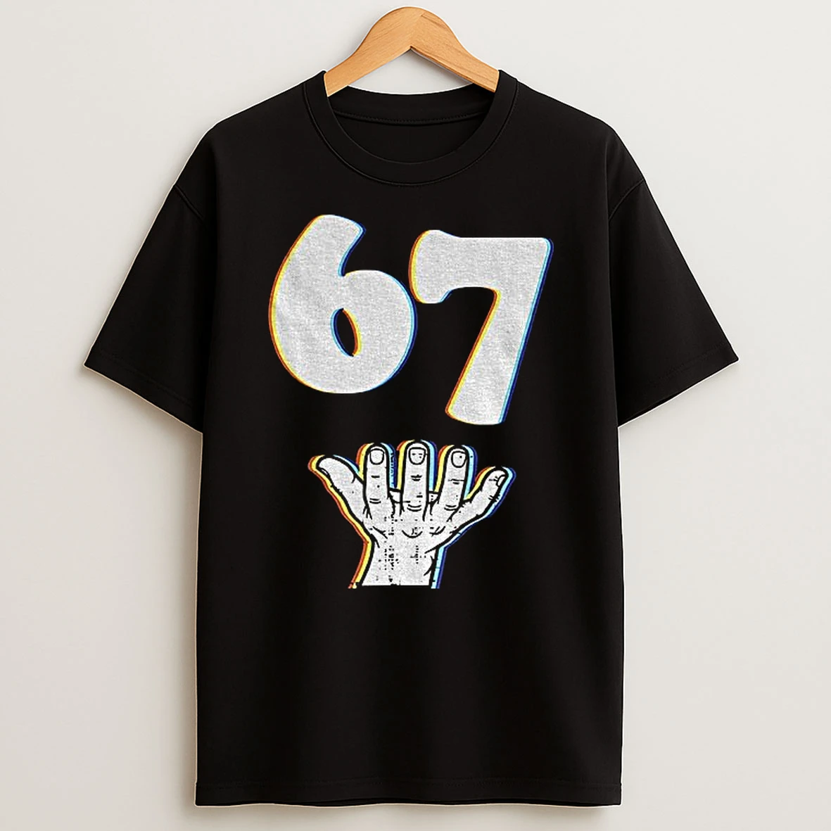 Hand 67 Meme Funny Tshirt Hoodie