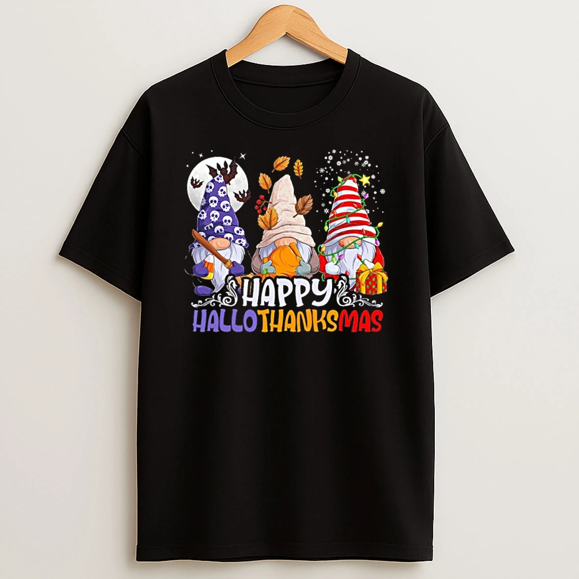 Happy Hallothanksmas Tshirt Hoodie
