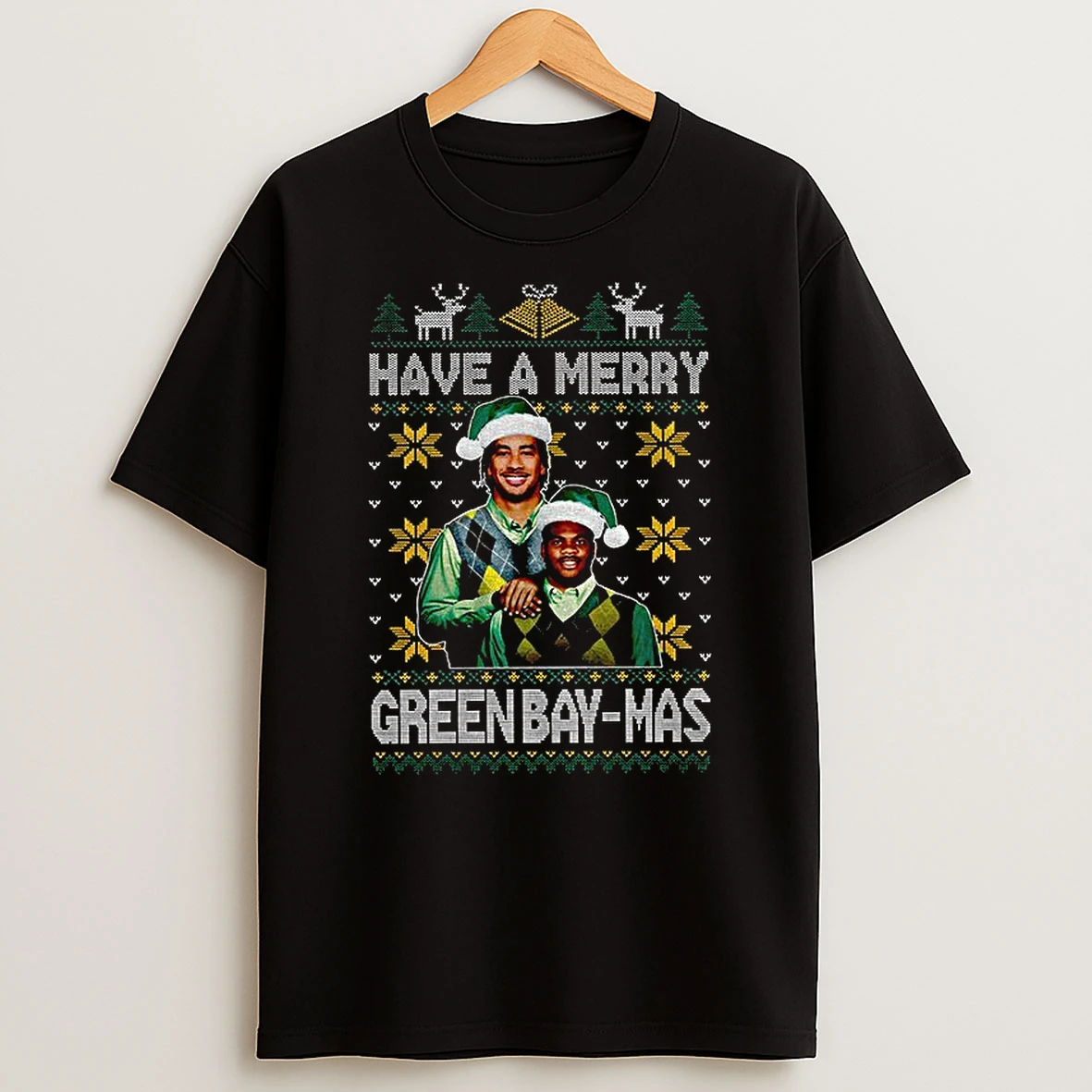 Have A Merry Green Bay Mas Football Christmas Tshirt Hoodie