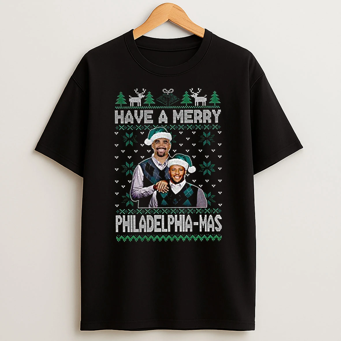 Have A Merry Philadelphia Mas Football Christmas Tshirt Hoodie
