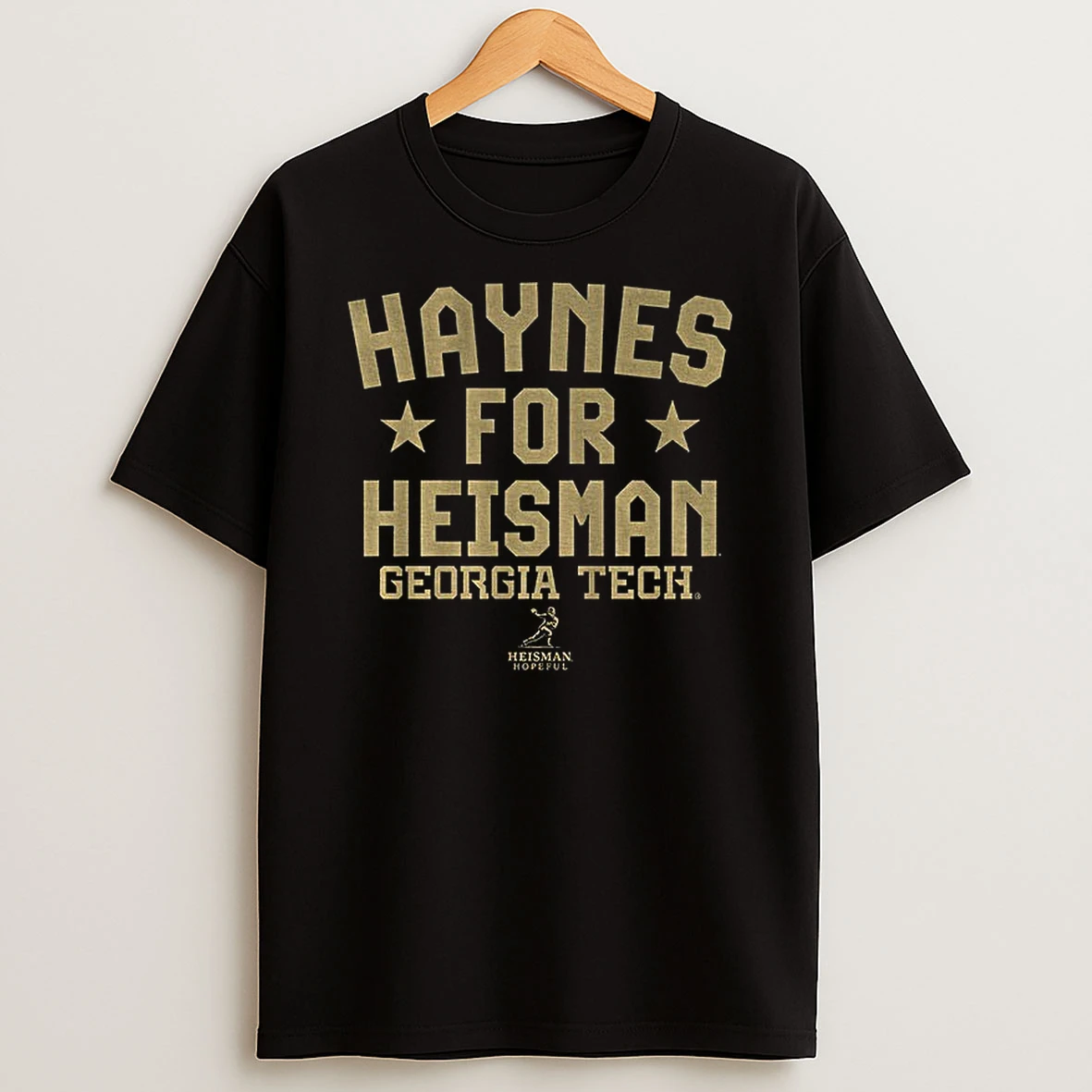 Haynes King For Heisman Georgia Tech Yellow Jackets Football Tshirt Hoodie