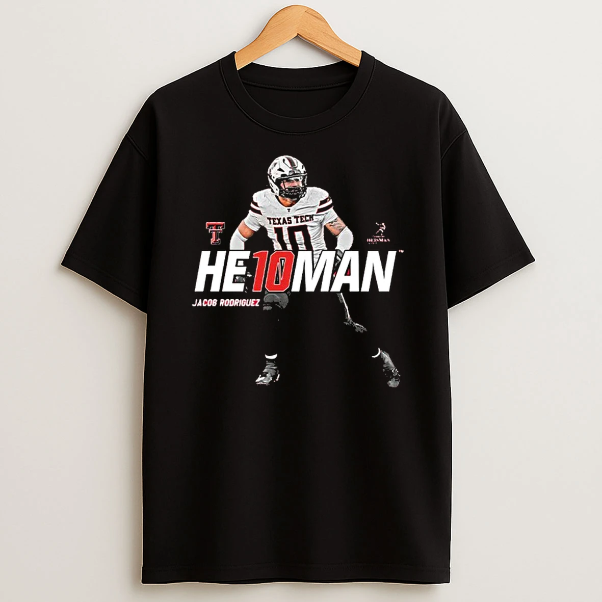 He10man Texas Tech Jacob Rodriguez Tshirt Hoodie