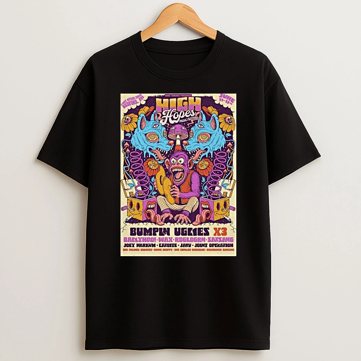High Hopes Music Festival June 11 13 2026 Fort Royale Farm In Bedford Pa Tshirt Hoodie