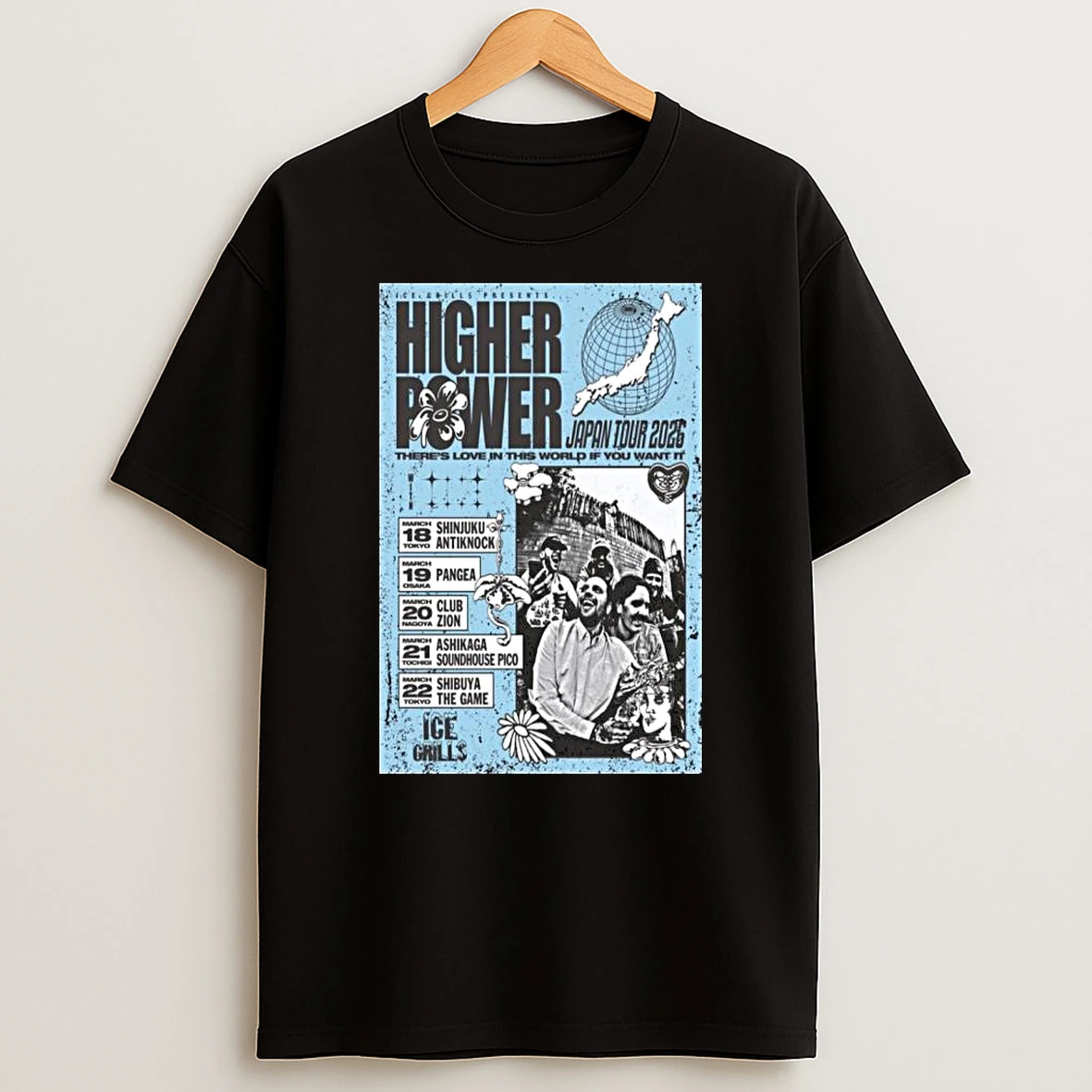 Higher Power Japan Tour 2026 Tshirt Hoodie