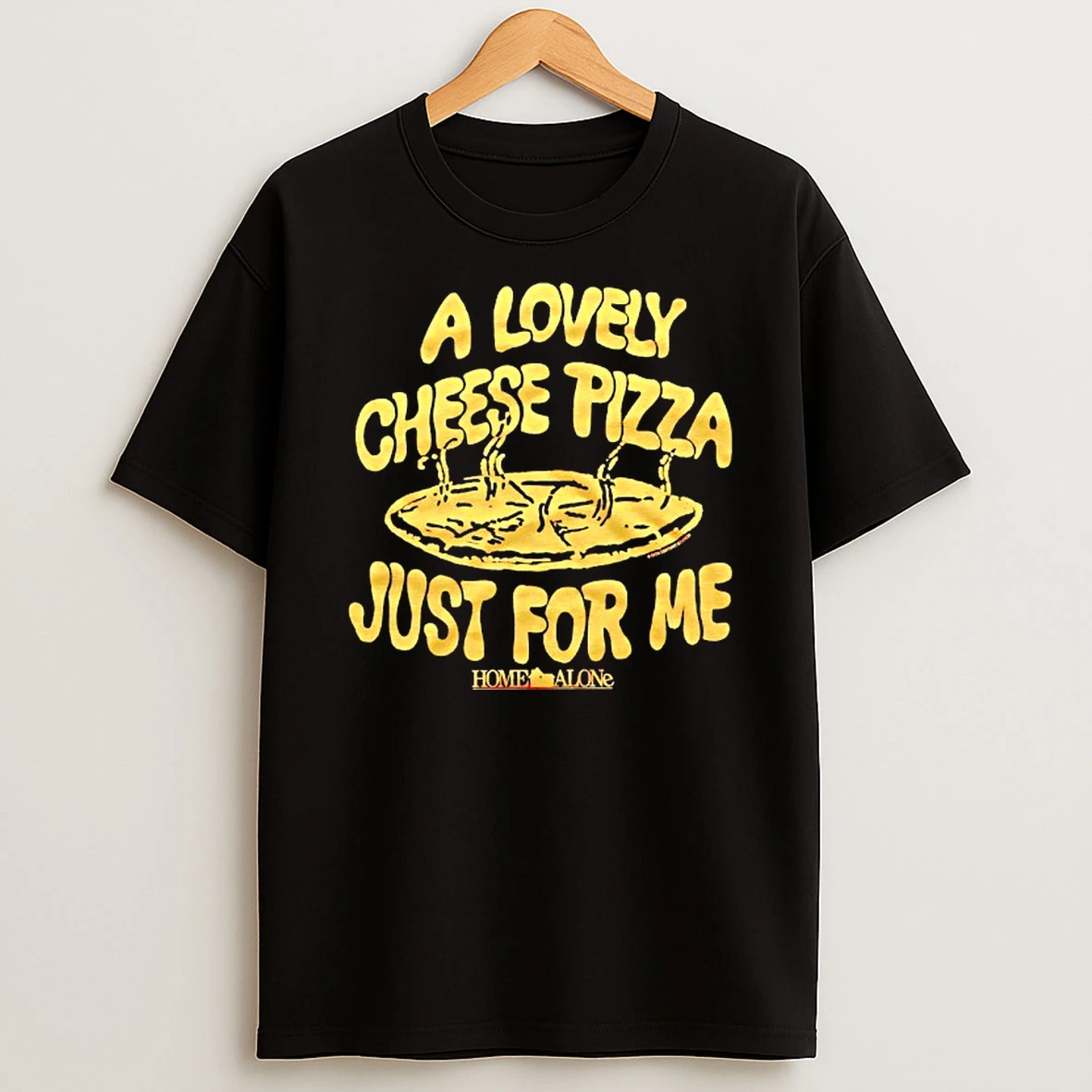 Home Alone Cheese Pizza Just For Me Christmas Tshirt Hoodie