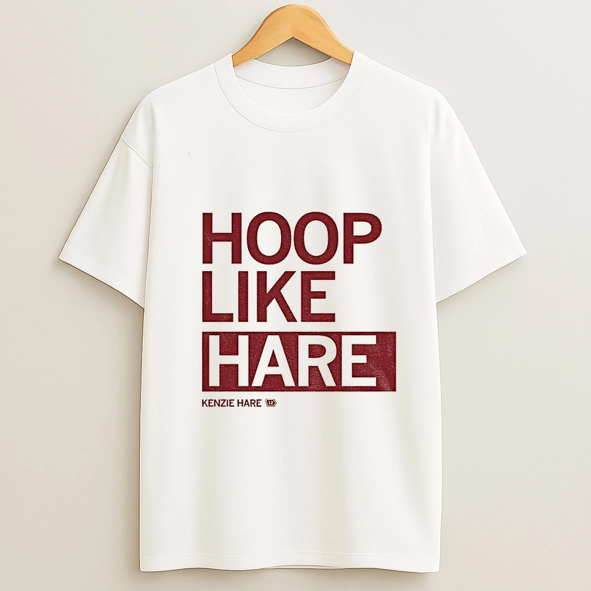 Hoop Like Hare Kenzie Hare Basketball 2025 Tshirt Hoodie