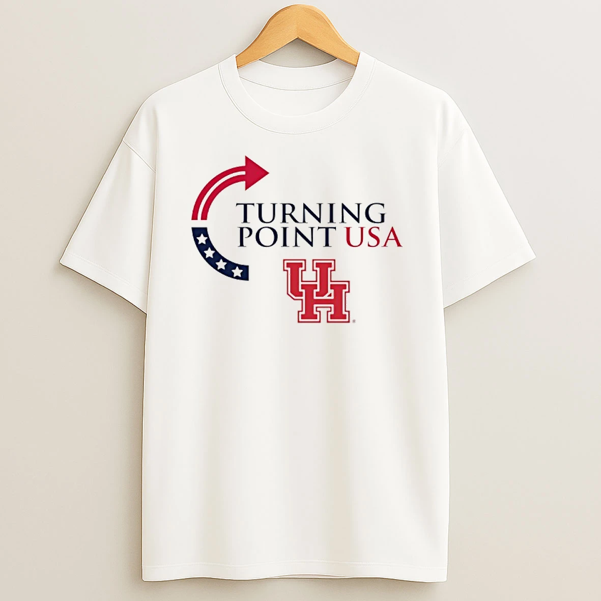 Houston Cougars Basketball Turning Point Usa Tshirt Hoodie