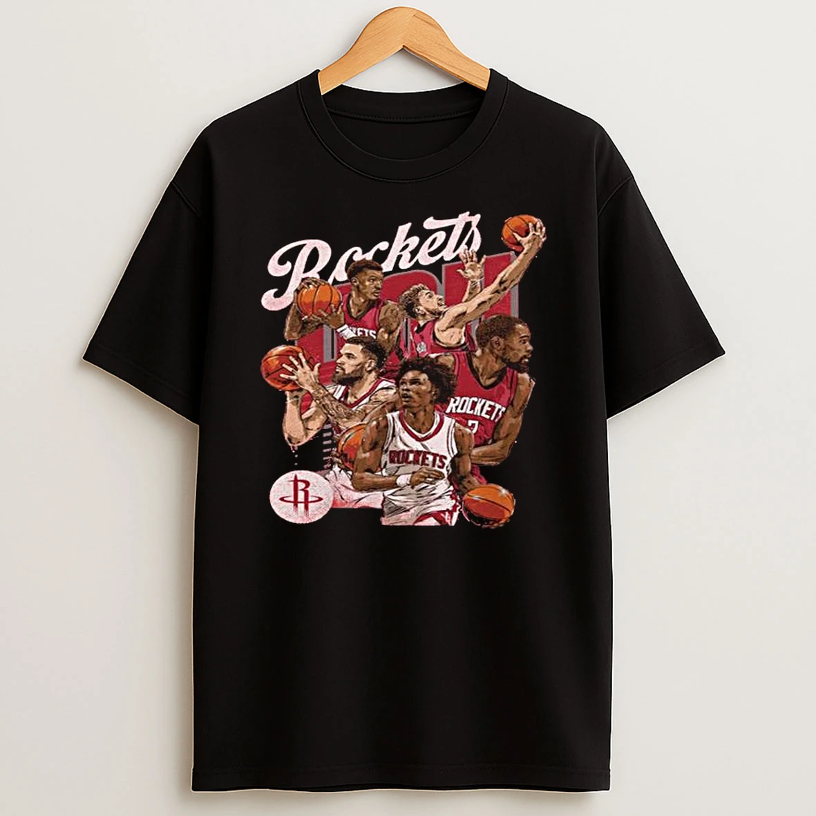 Houston Rockets Starting 5 Tshirt Hoodie