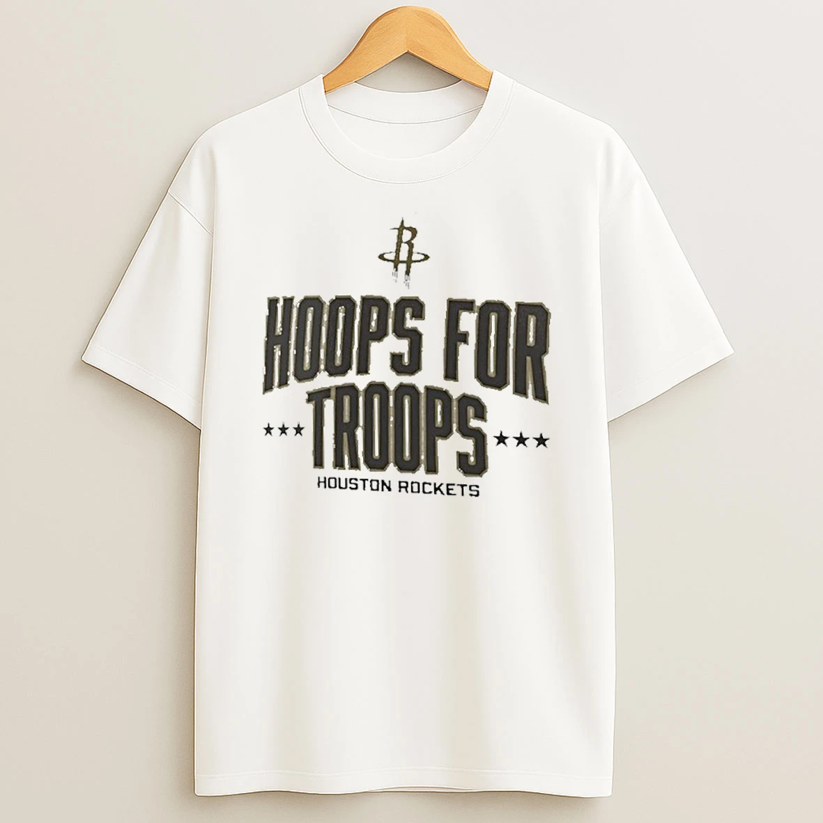 Houston Rockets X Nba Hoops For Troops Tshirt Hoodie