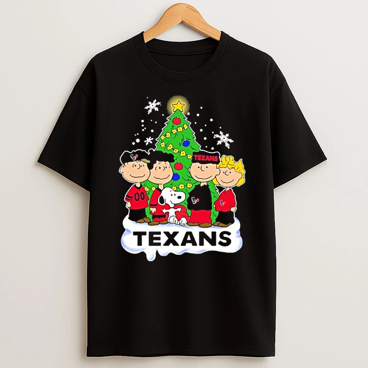 Houston Texans X The Peanuts Christmas 2025 Tshirt Hoodie