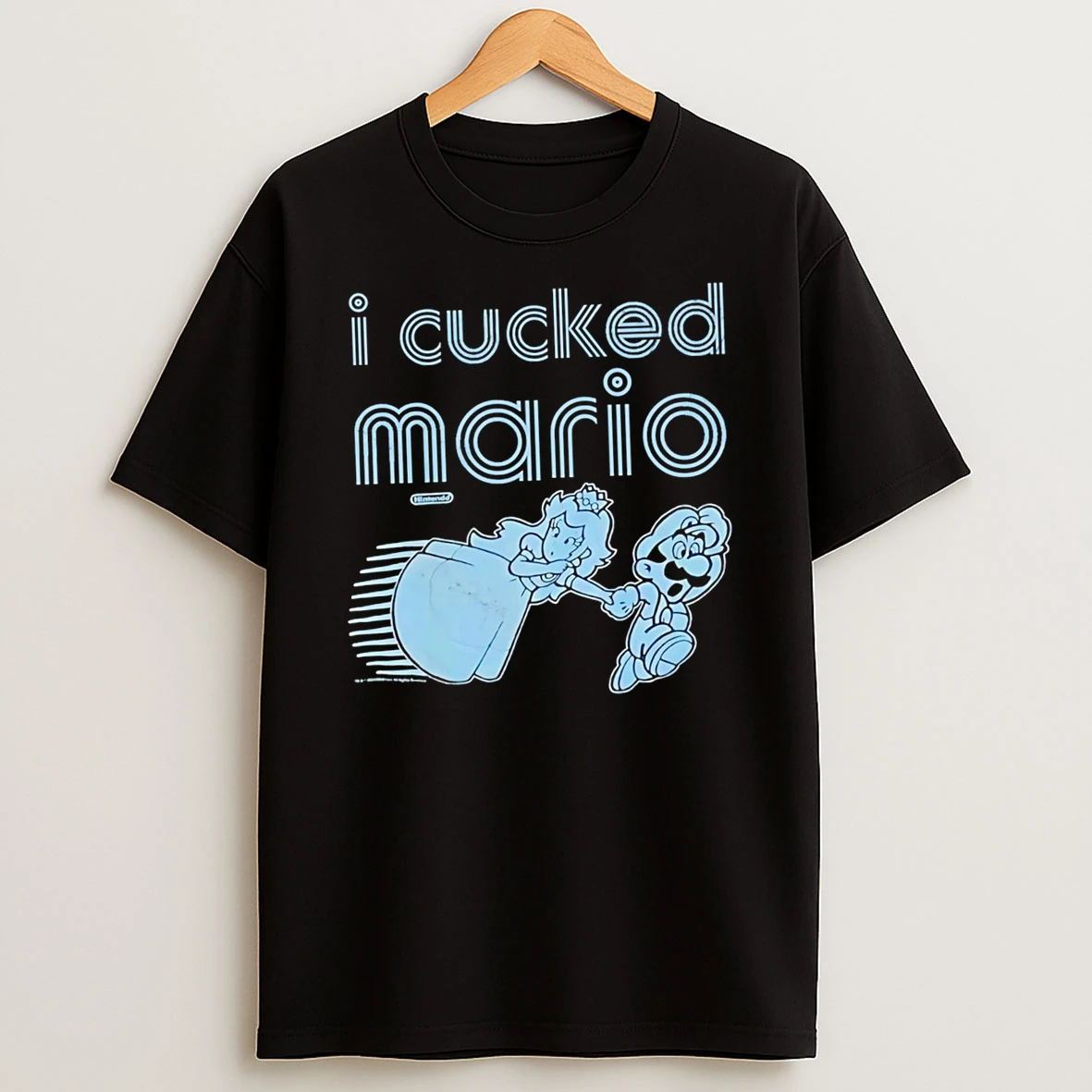 I Cucked Mario Retro Tshirt Hoodie