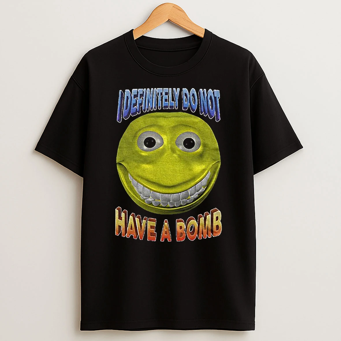 I Definitely Do Not Have A Bomb Funny Meme Brain Rot Tshirt Hoodie