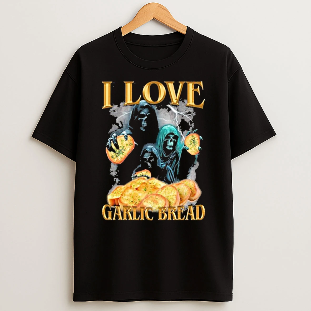 I Love Garlic Bread Tshirt Hoodie