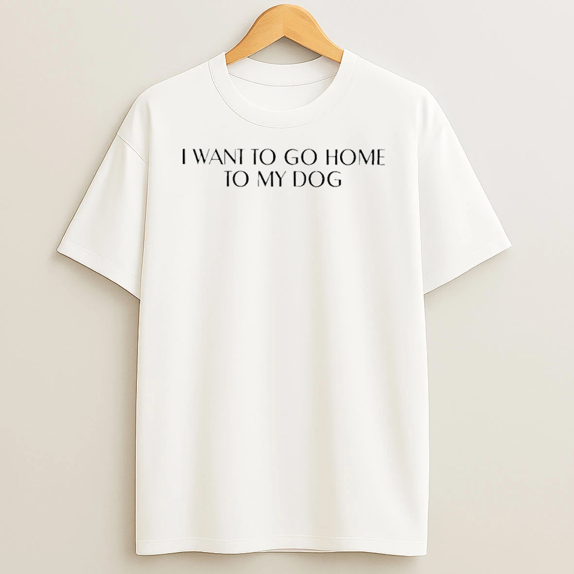 I Want To Go Home To My Dog Tshirt Hoodie