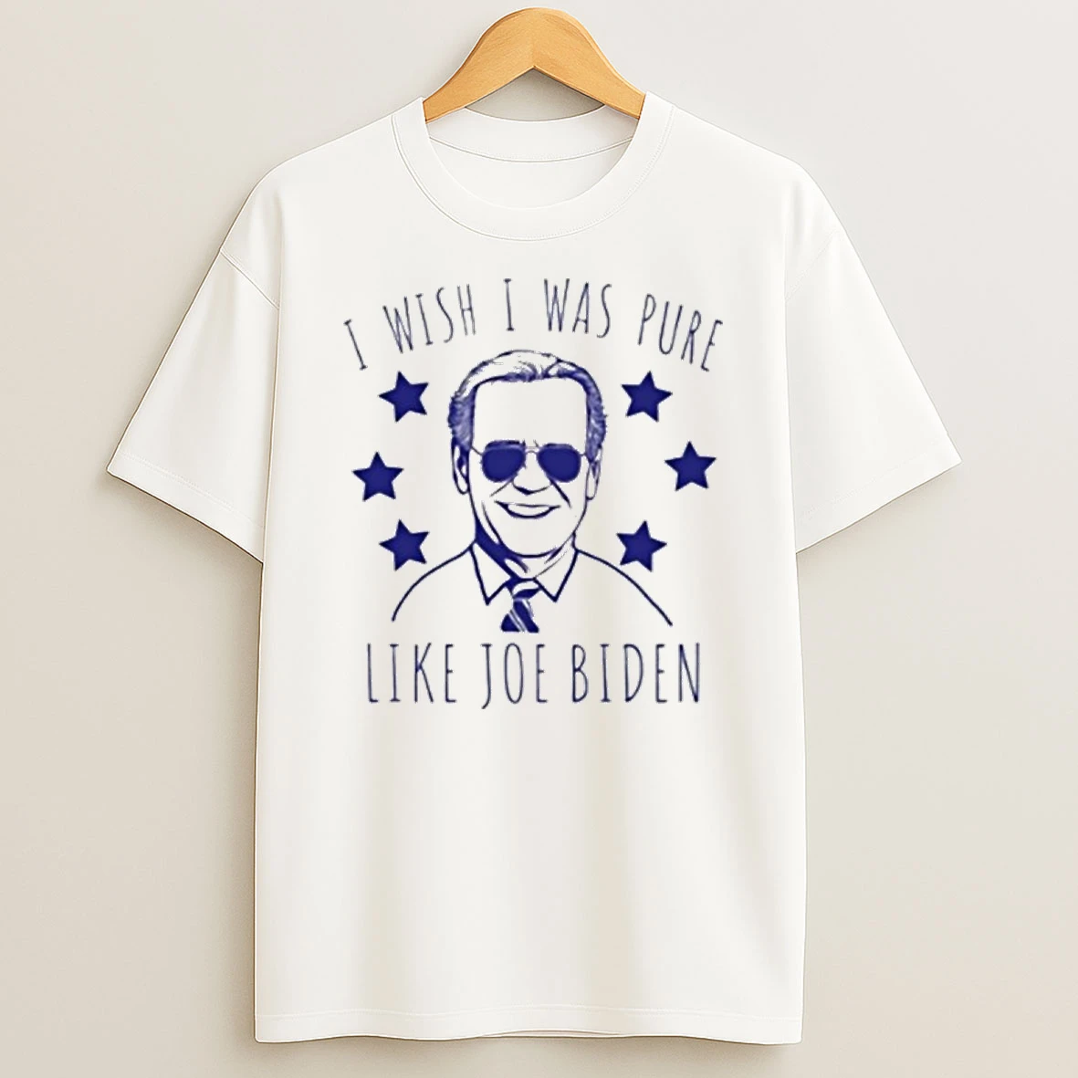 I Wish I Was Pure Like Joe Biden Tshirt Hoodie