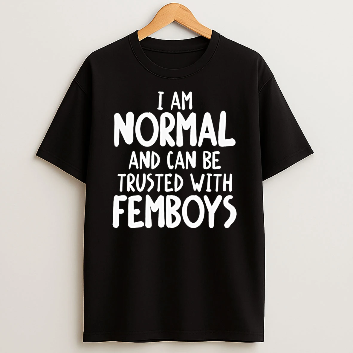 I Am Normal And Can Be Trusted With Femboys Tshirt Hoodie