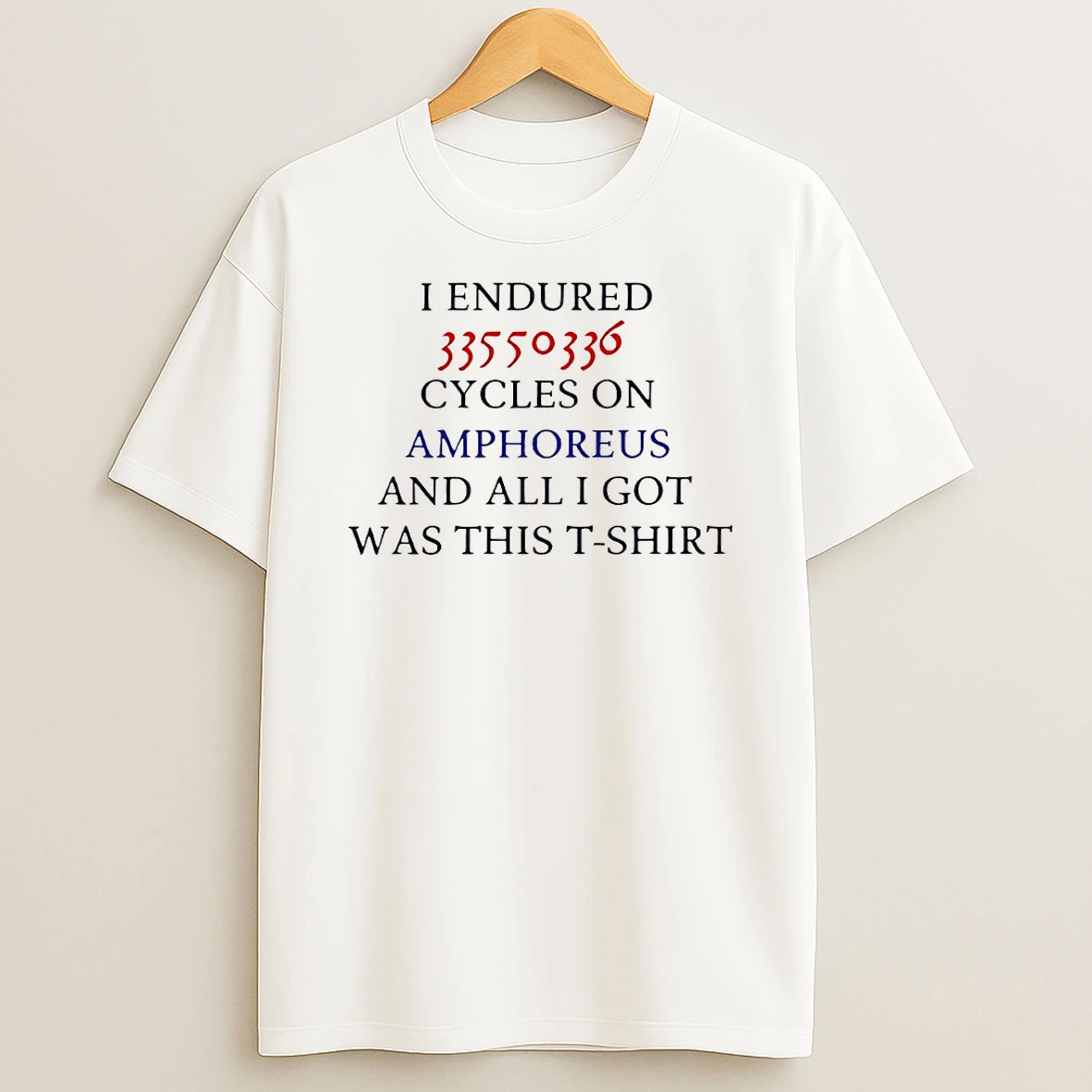 I Endured 33550336 Cycles On Amphoreus And All I Got Was This Circle Tshirt Hoodie