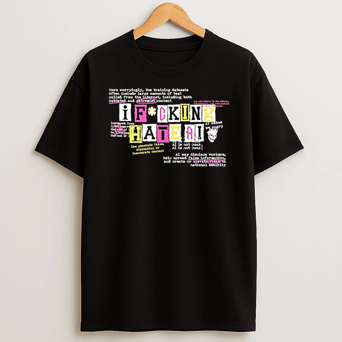 I Fcking Hate Ai Tshirt Hoodie