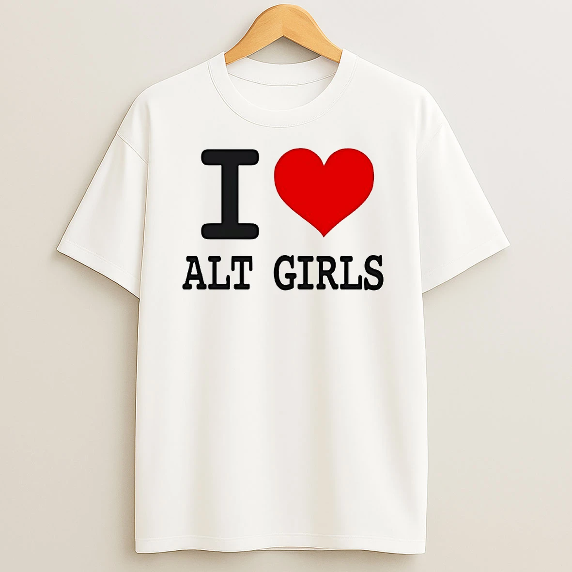I Love Alt Girls Circle Tshirt Hoodie