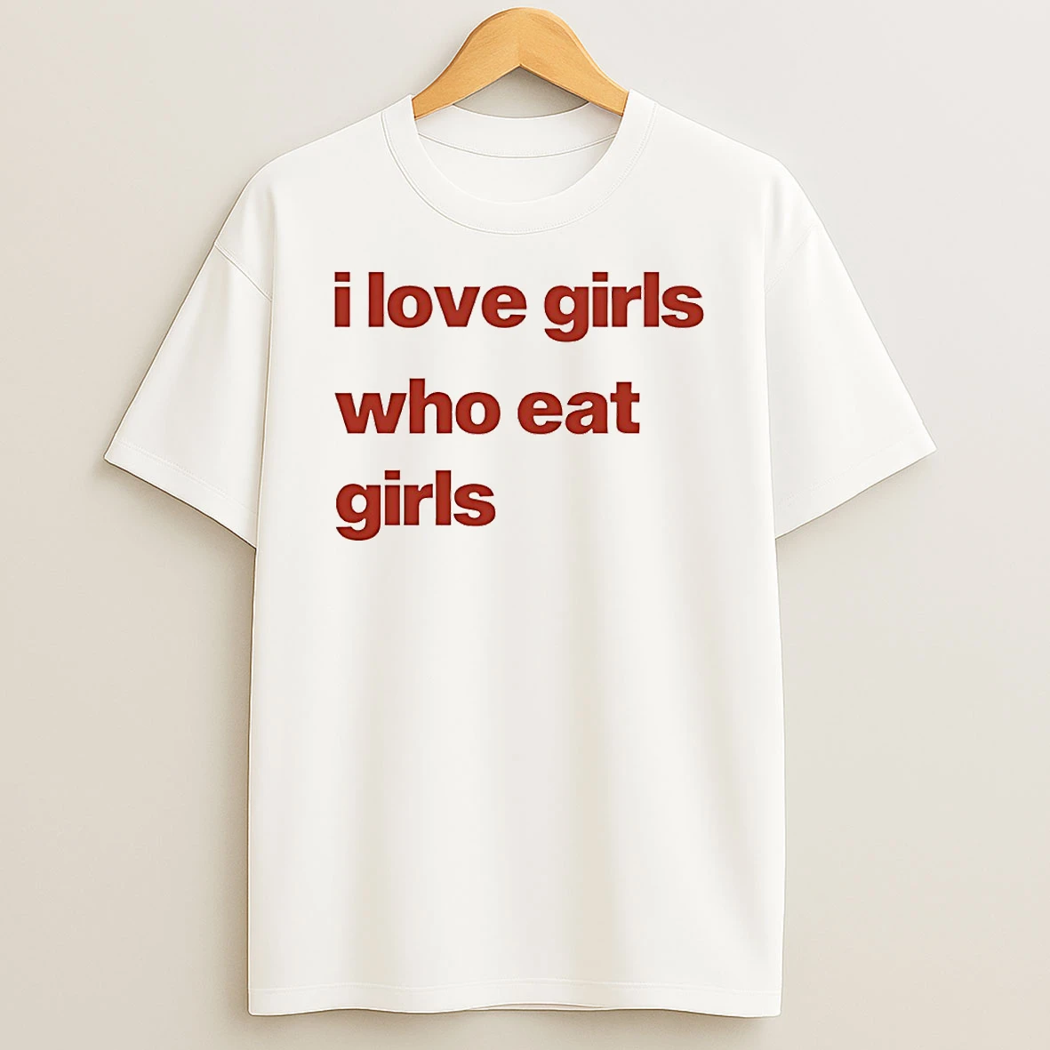 I Love Girs Who Eat Girls Circle Tshirt Hoodie