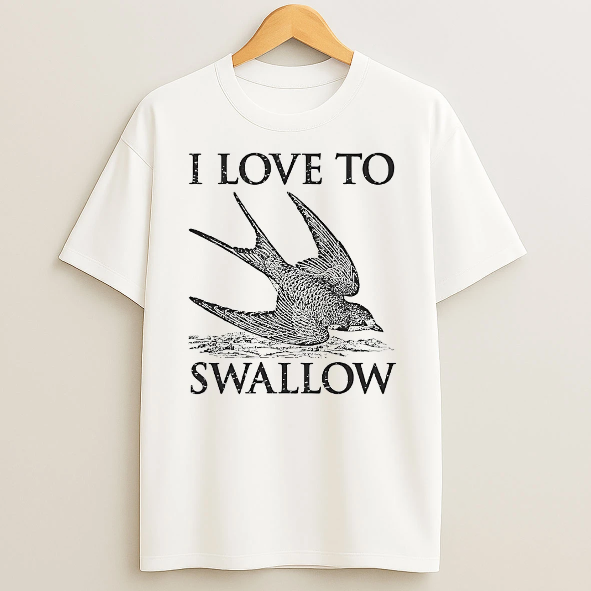 I Love To Swallow Circle Tshirt Hoodie