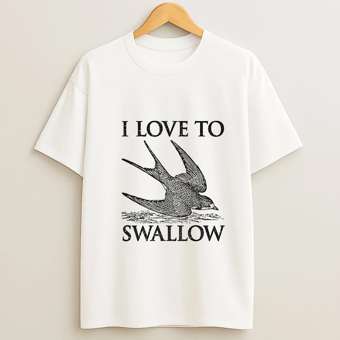 I Love To Swallow Vintage Tshirt Hoodie