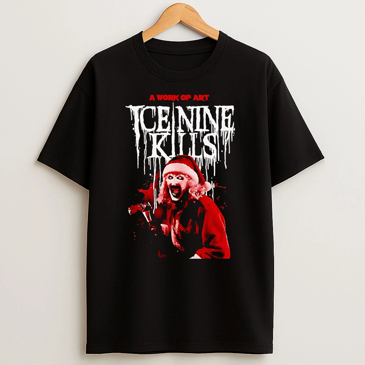 Ice Nine Kills X Terrifier A Work Of Art Tshirt Hoodie