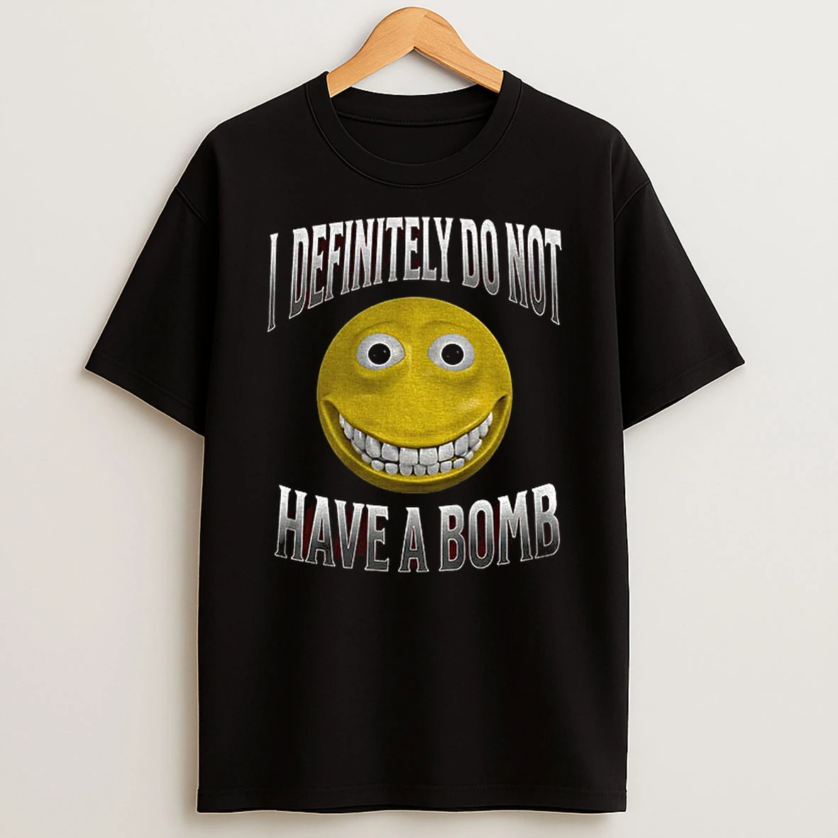 Icon Smile I Definitely Do Not Have A Bomb Tshirt Hoodie