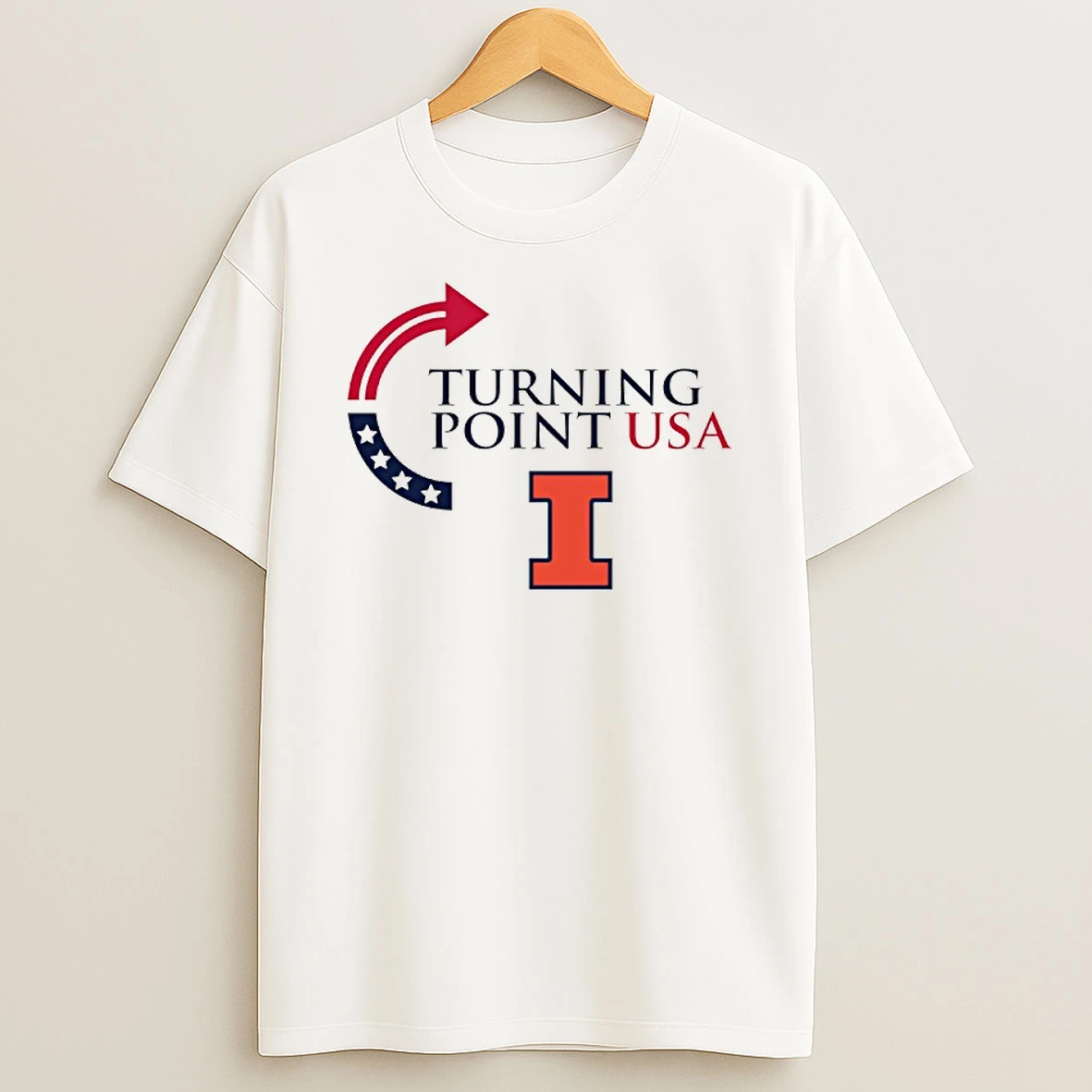 Illinois Fighting Illini Turning Point Usa Tshirt Hoodie