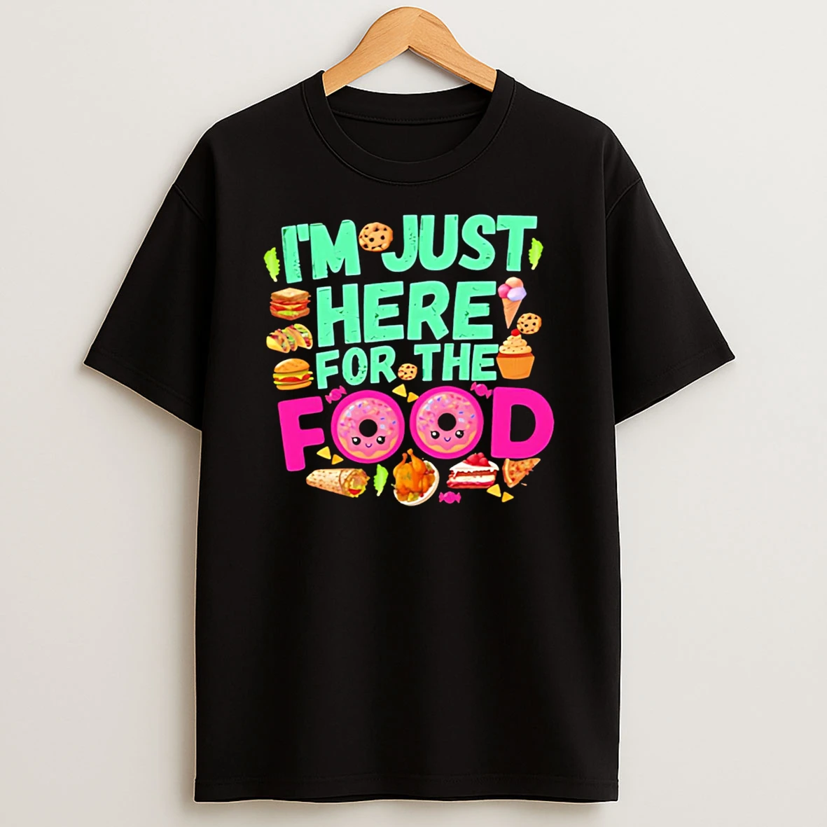 Im Just Here For The Food Pride Tshirt Hoodie