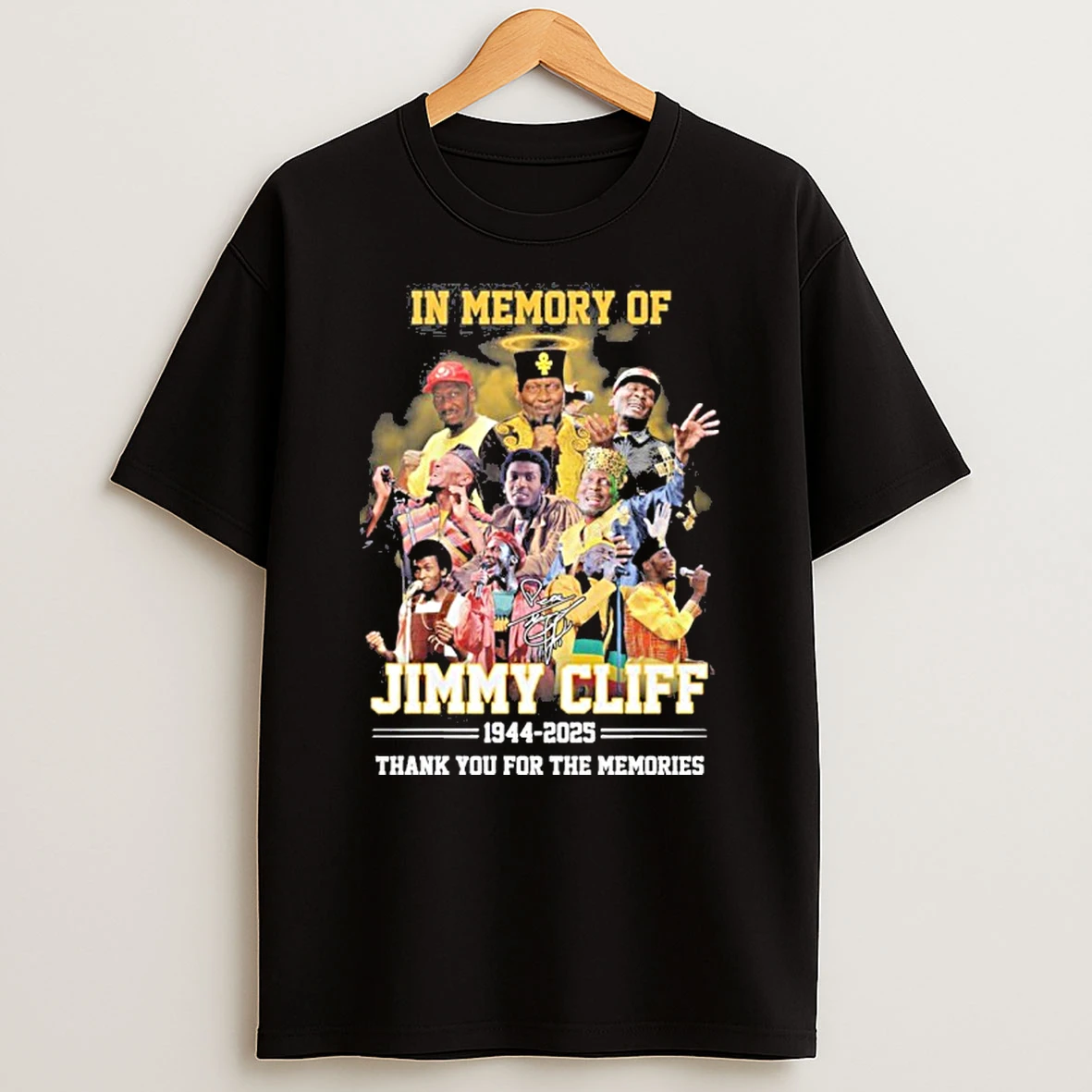 In Memory Of Jimmy Cliff 1944 2025 Thank You For The Memories Tshirt Hoodie