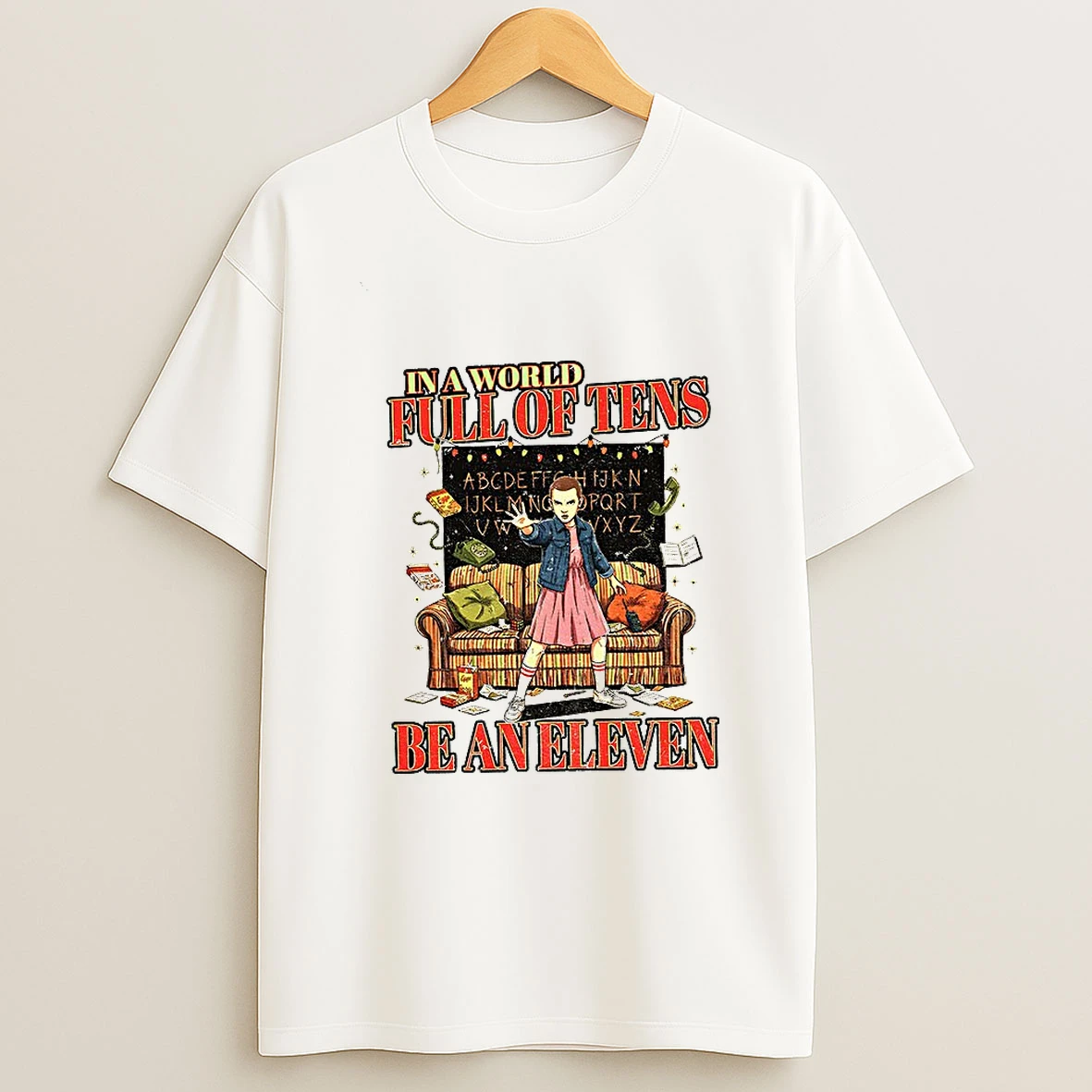 In A World Full Of Tens Be An Eleven Merry Christmas Tshirt Hoodie