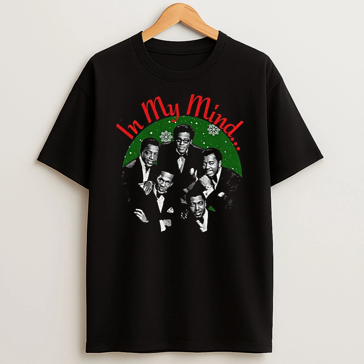 In My Mind Family Matching African American Merry Christmas Tshirt Hoodie