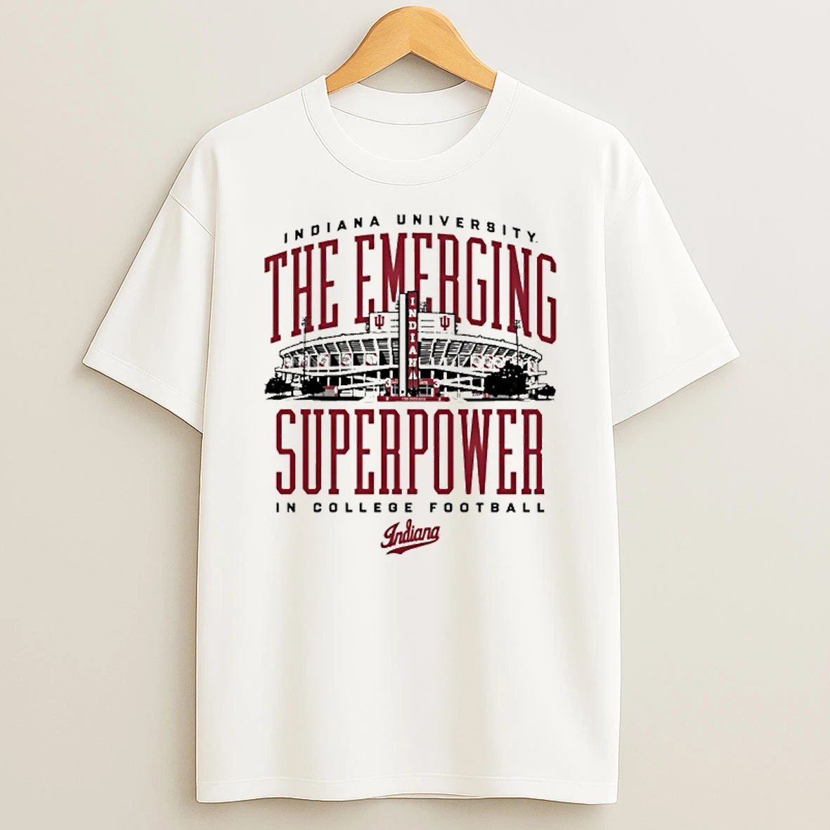 Indiana Hoosiers The Emerging Superpower In College Football Tshirt Hoodie