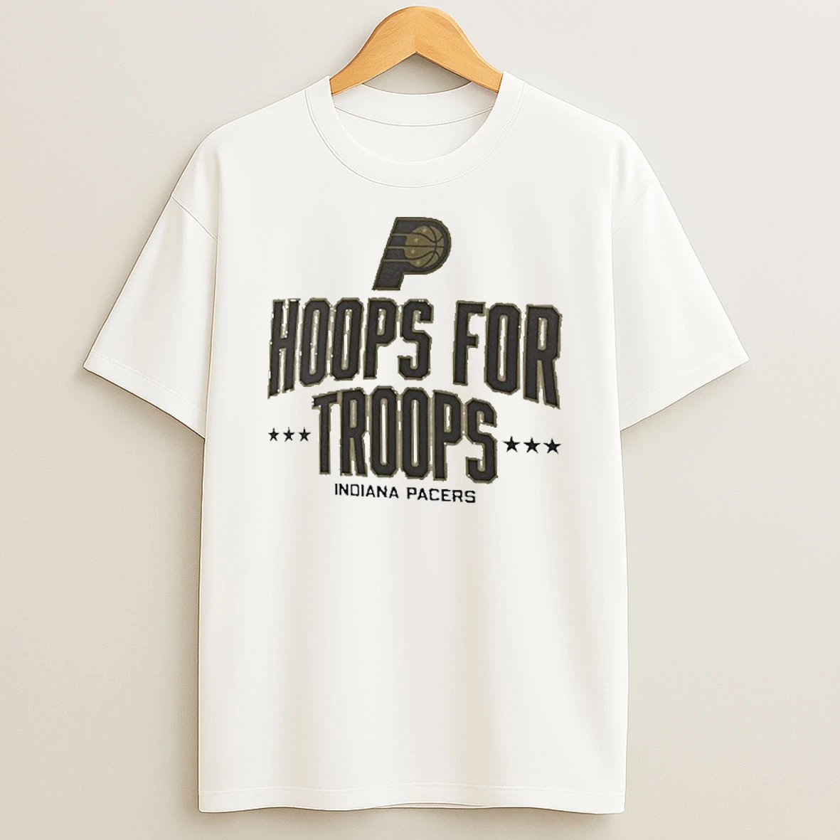 Indiana Pacers X Nba Hoops For Troops Tshirt Hoodie